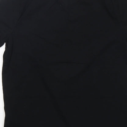 Primark Boys Black  Cotton Basic T-Shirt Size M Round Neck  - Fortnite
