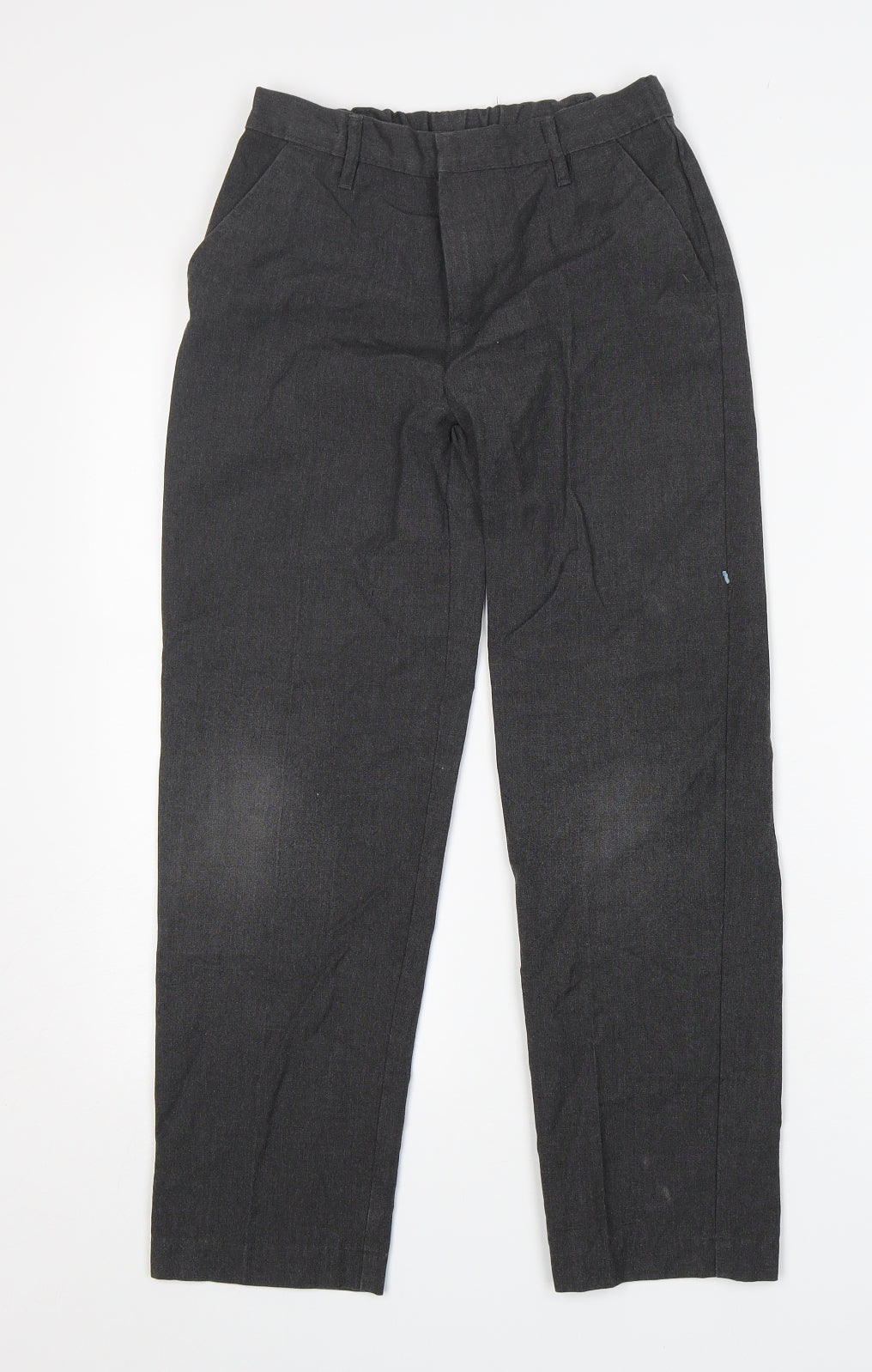Lily & dan Boys Grey  Polyester Dress Pants Trousers Size 10-11 Years  Regular  - School Wear