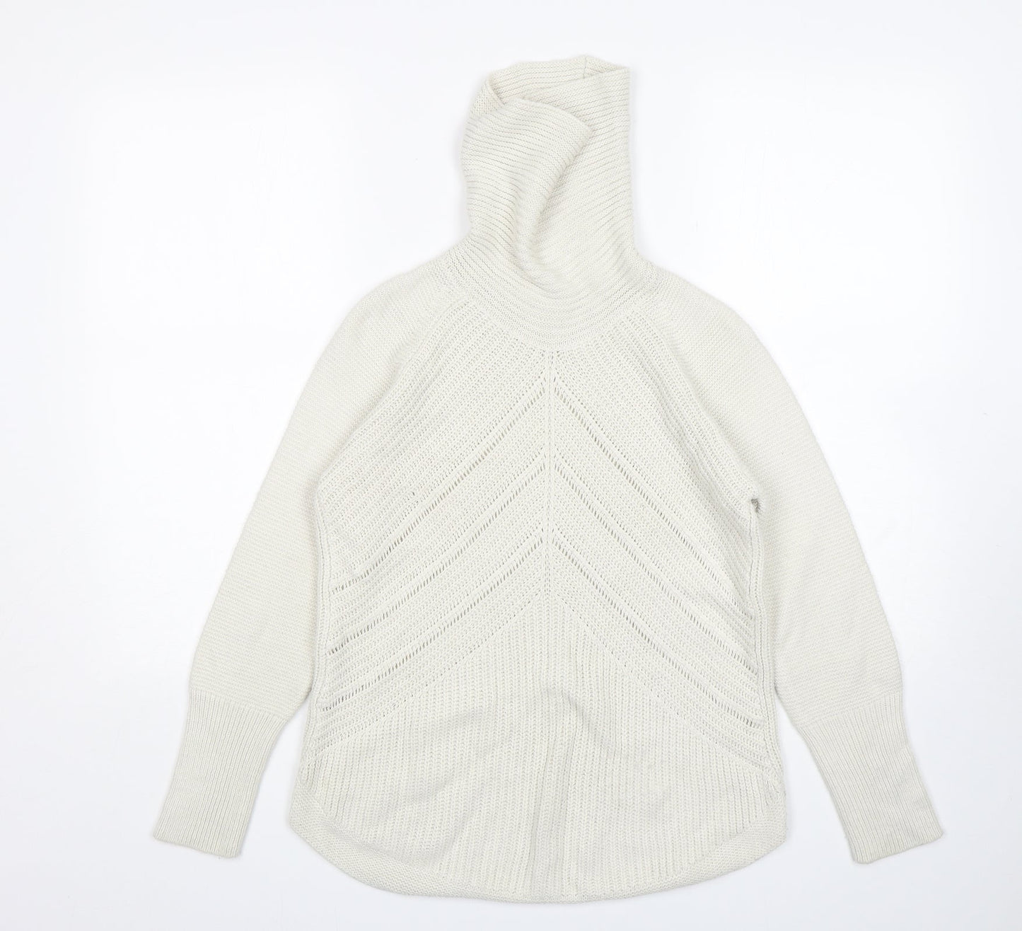 Womens UK Size S Monsoon Beige Pullover Jumper