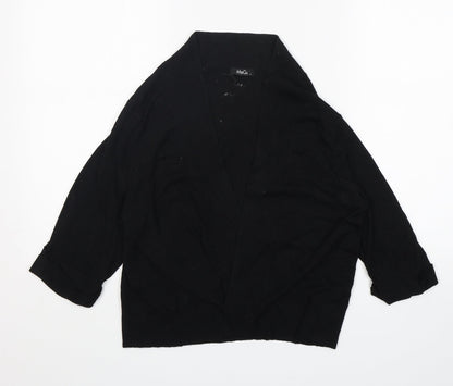 Womens UK Size L M&Co Black Cardigan Jumper