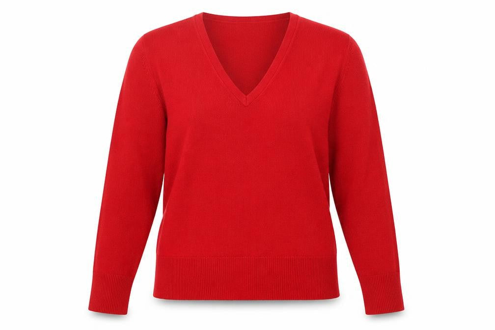 Womens UK Size M Sarah Hamilton Red Pullover Jumper