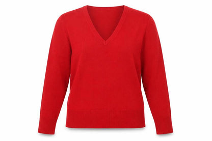 Womens UK Size M Sarah Hamilton Red Pullover Jumper