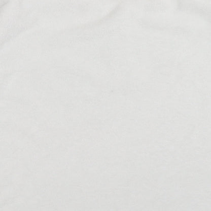 Peaches & Dreams Womens White  Polyester  Pyjama Top Size M   - i believe in magic