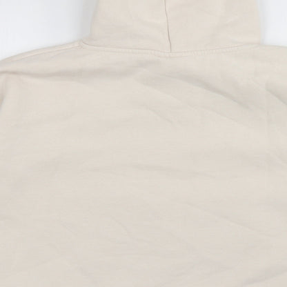 Chelsea peers Womens Beige  Cotton Pullover Hoodie Size M  Pullover