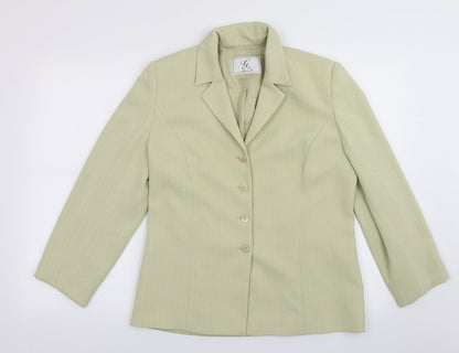Womens UK Size 12 Gold by Michael H Gold Jacket