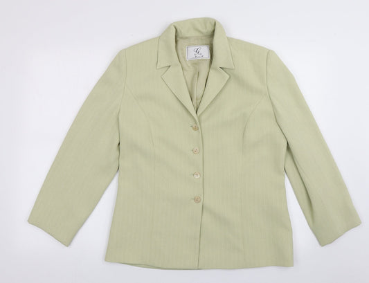 Womens UK Size 12 Gold by Michael H Gold Jacket