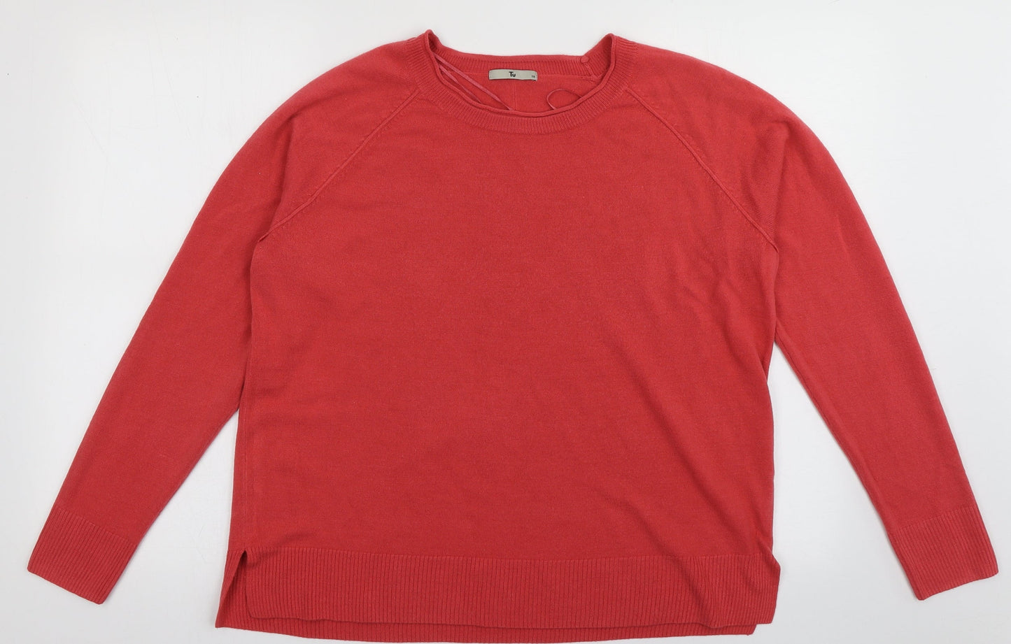 Womens UK Size 18 sainsburys Pink Pullover Jumper