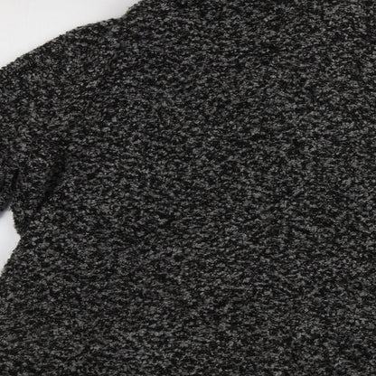 Womens UK Size M bm Grey Cardigan Jumper