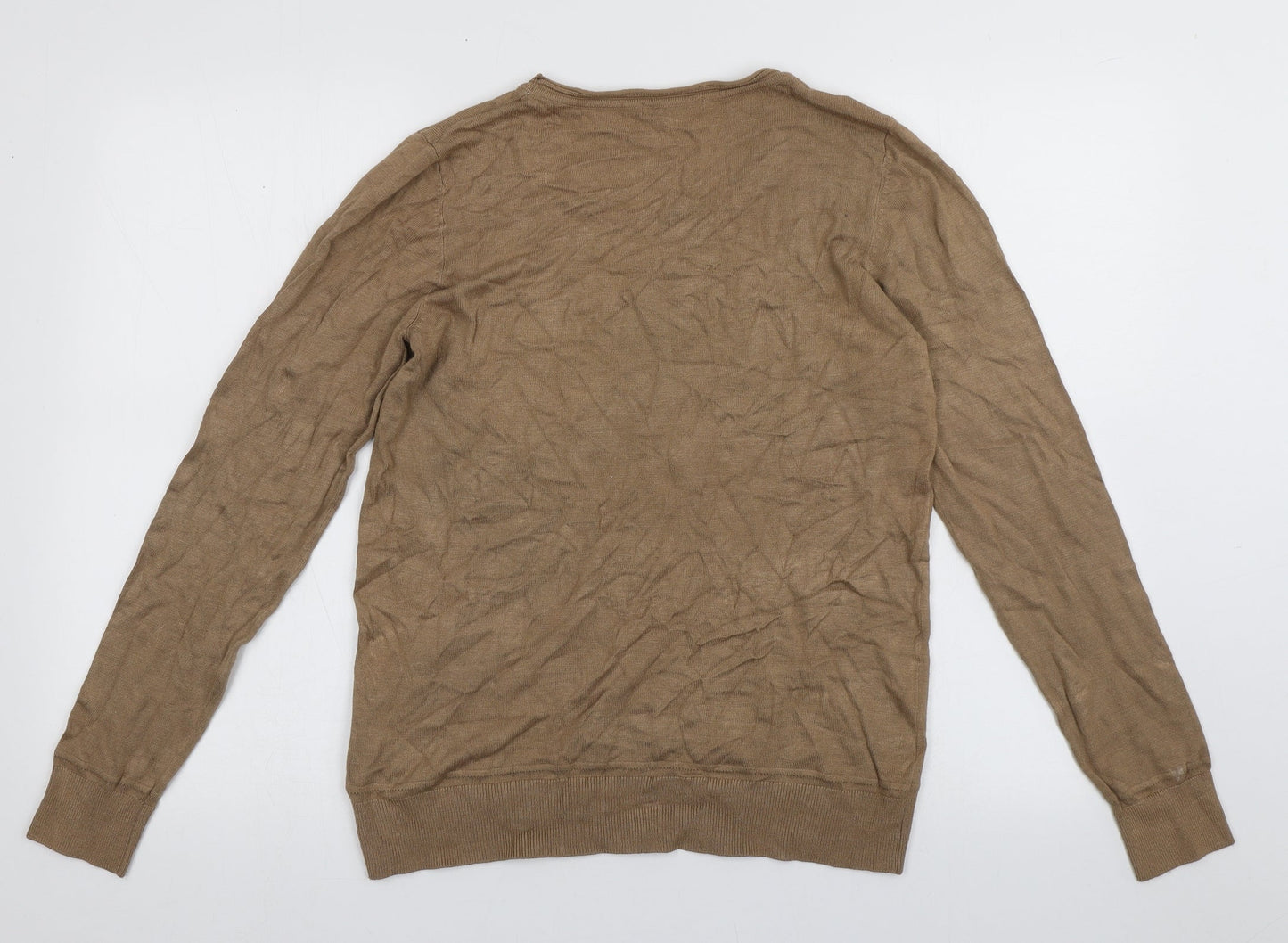 Womens UK Size 14 sainsburys Brown Pullover Jumper