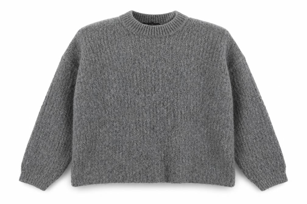 Womens UK Size M Marks and Spencer Grey Pullover Jumper