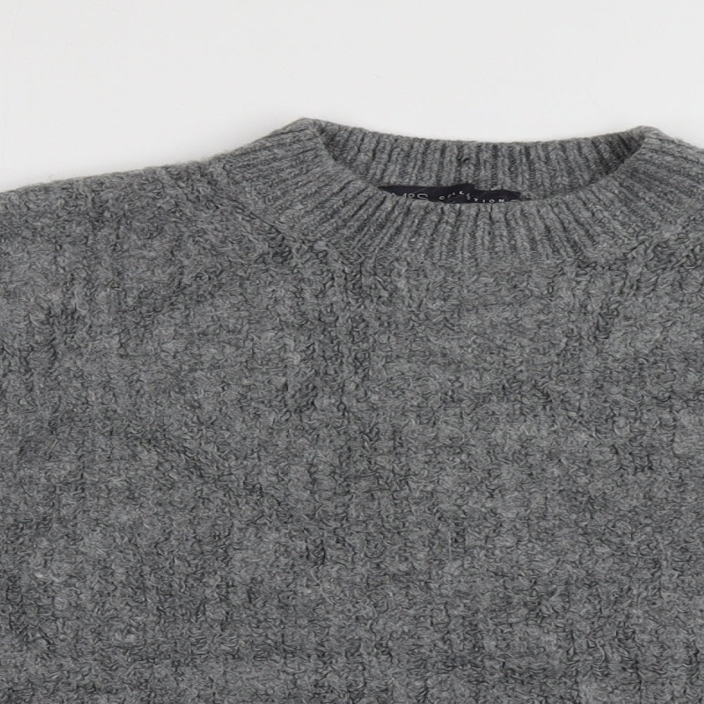 Womens UK Size M Marks and Spencer Grey Pullover Jumper