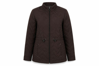 Womens UK Size 14 EWM Brown Puffer Jacket