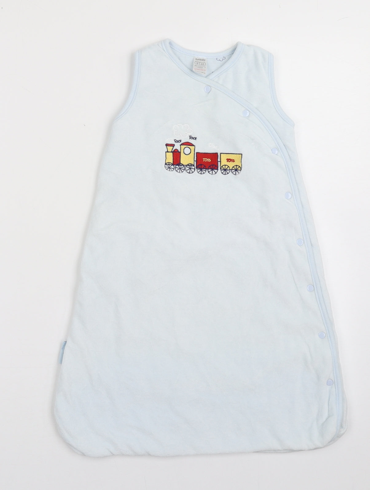 Pure Baby Boys Blue  Polyester Babygrow One-Piece Size 3-6 Months