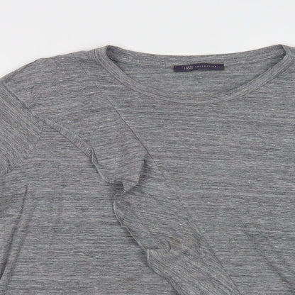 Womens UK Size 16 M&S Grey Basic Blouse