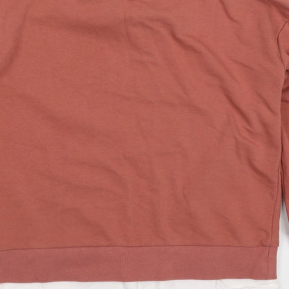 F&F Womens Pink  Cotton Pullover Sweatshirt Size 10  Pullover - San Francisco California