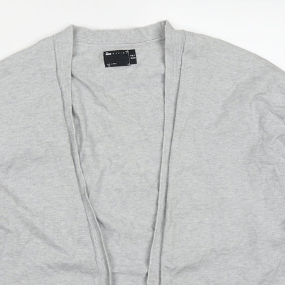 Womens UK Size 10 ASOS Grey Cardigan Jumper