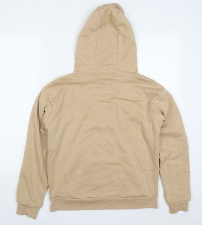 Primark Womens Beige  Cotton Pullover Hoodie Size 6  Pullover