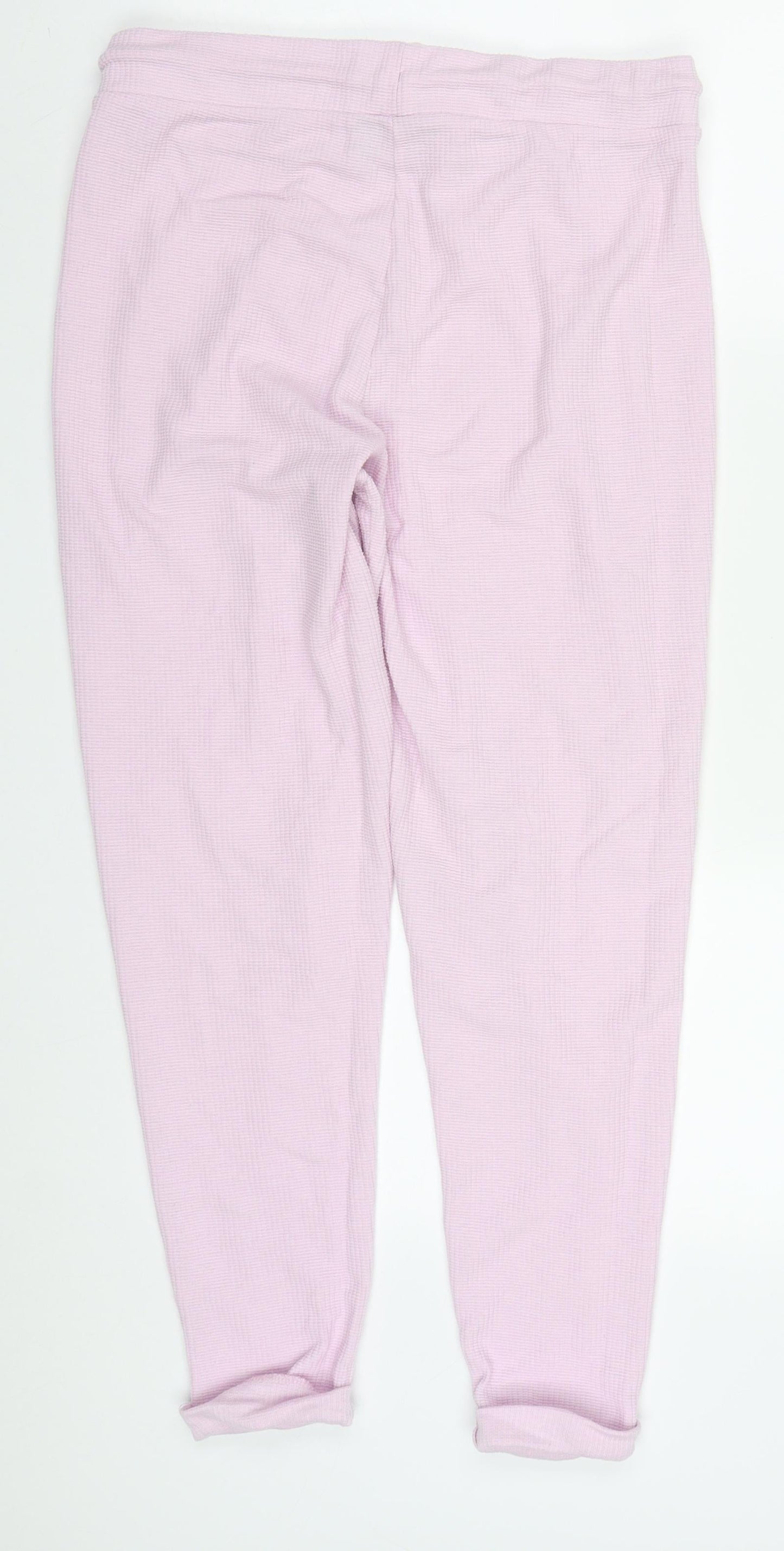 Womens UK Size 12 ASOS Regular Fit Sweatpants Pink Trousers