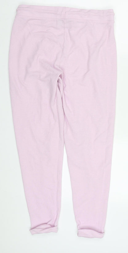 Womens UK Size 12 ASOS Regular Fit Sweatpants Pink Trousers