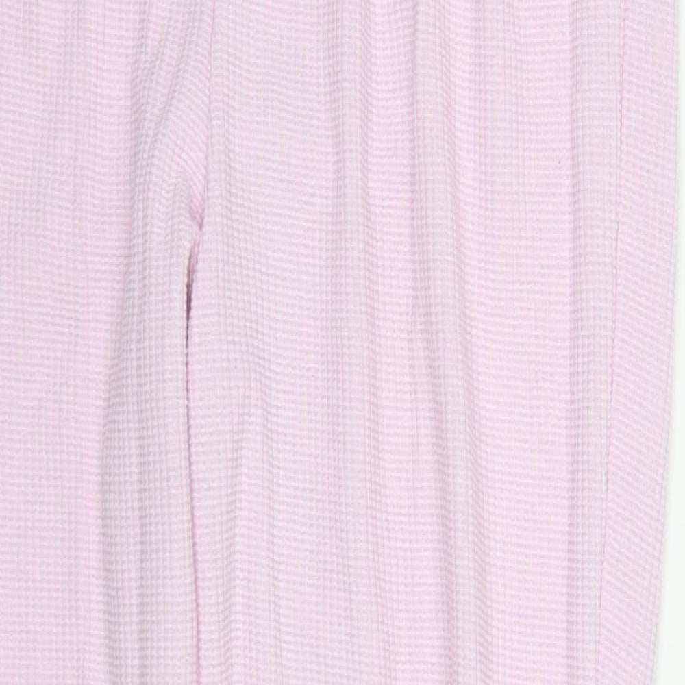 Womens UK Size 12 ASOS Regular Fit Sweatpants Pink Trousers