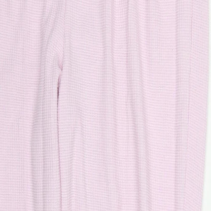 Womens UK Size 12 ASOS Regular Fit Sweatpants Pink Trousers