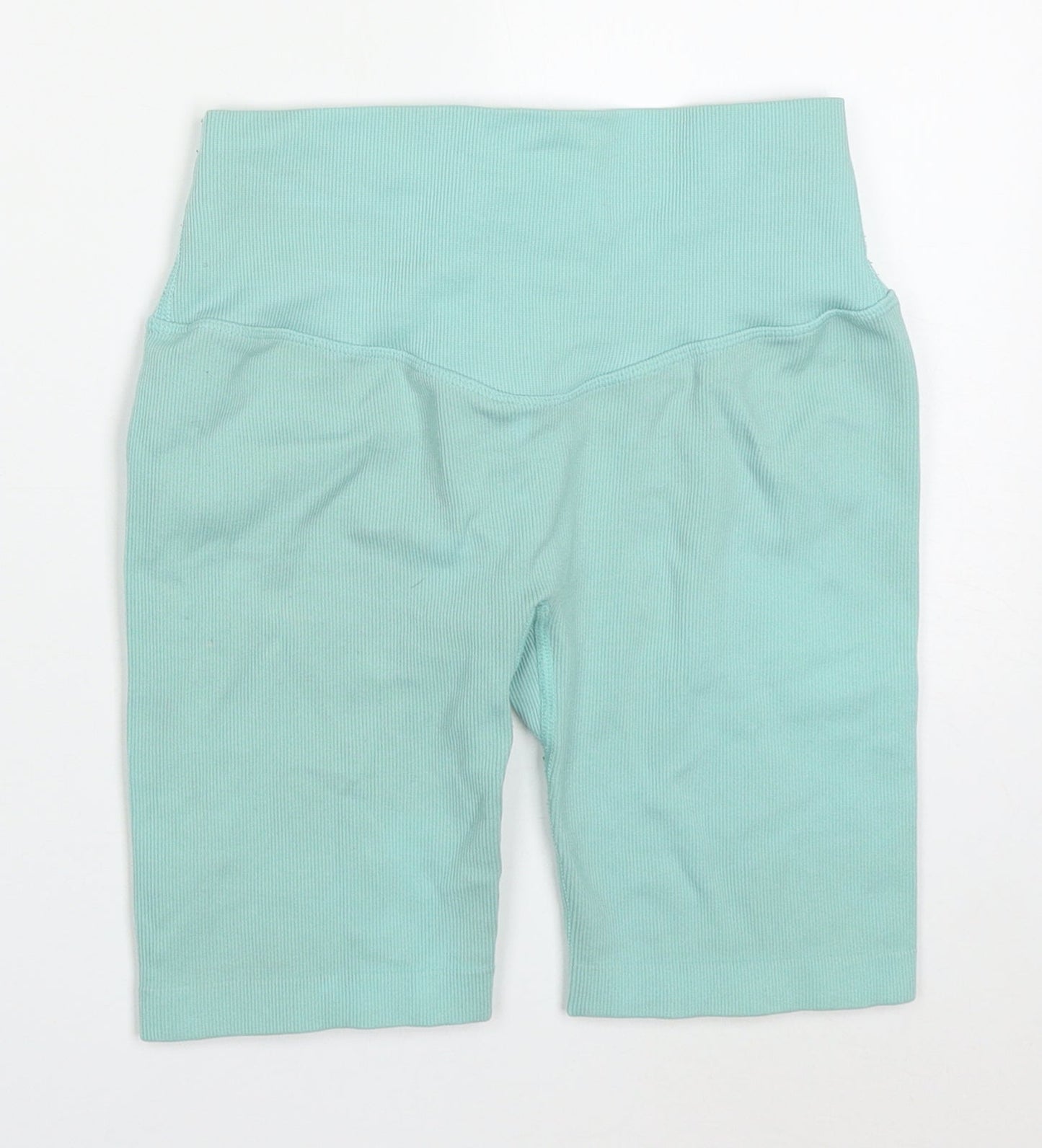 HXME Womens Blue  Nylon Athletic Shorts Size 24 in L7 in Regular  - HXME Fitness