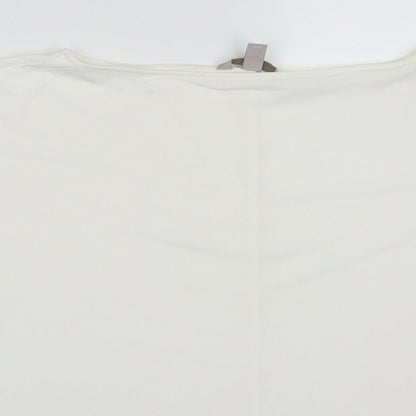 Womens UK Size M H&M White Basic T-Shirt