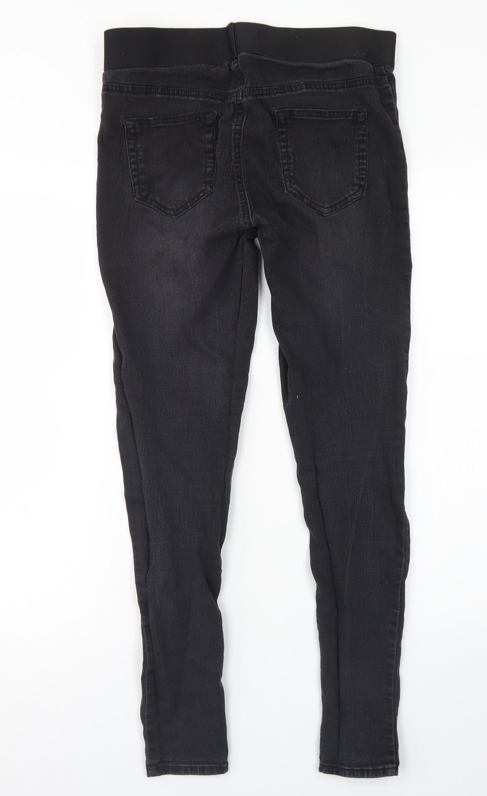 Pep & Co Womens Black  Cotton Jegging Jeans Size 12 L27 in Regular