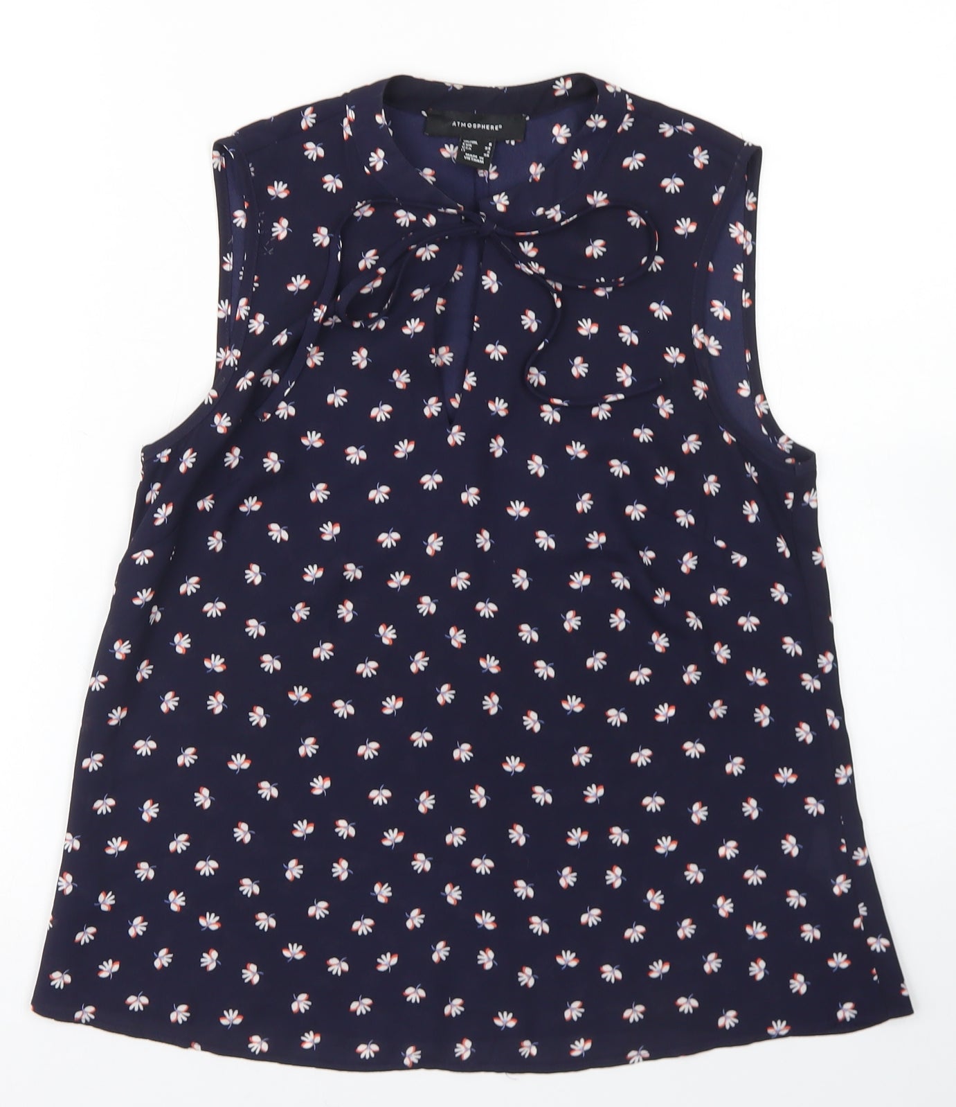 Womens UK Size 6 Atmosphere Blue Basic Blouse