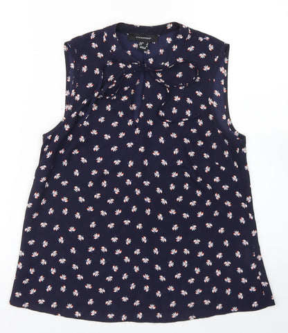 Womens UK Size 6 Atmosphere Blue Basic Blouse