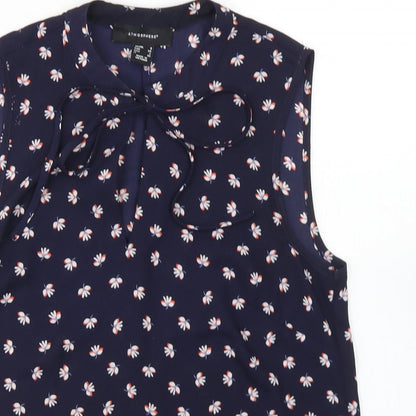 Womens UK Size 6 Atmosphere Blue Basic Blouse