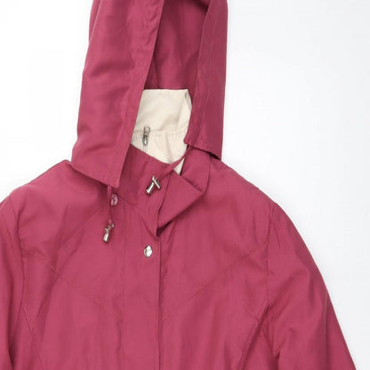 Gabriella Vicenga Womens Red   Jacket  Size 14  Zip