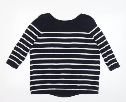 Womens UK Size S Wallis Blue Pullover Jumper