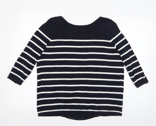 Womens UK Size S Wallis Blue Pullover Jumper