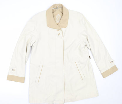 Womens UK Size 10 Preworn Beige Jacket