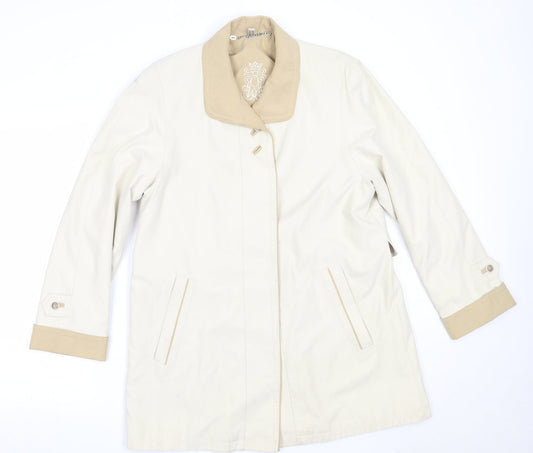 Womens UK Size 10 Preworn Beige Jacket