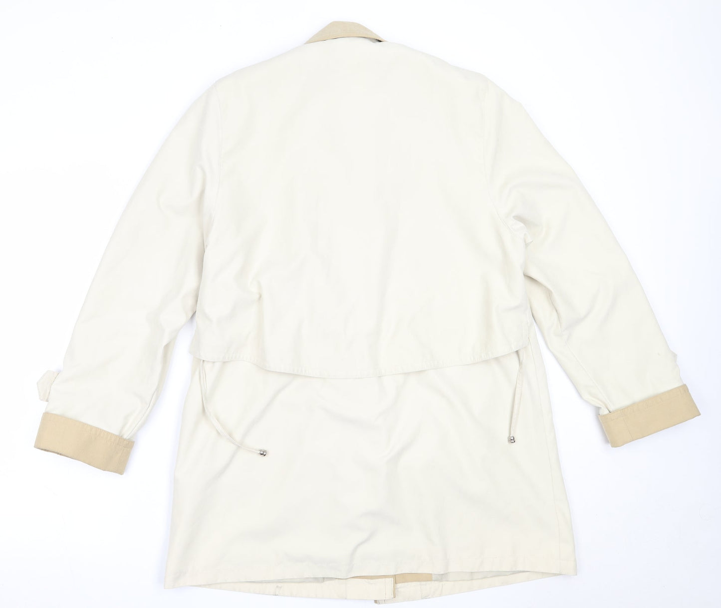 Womens UK Size 10 Preworn Beige Jacket