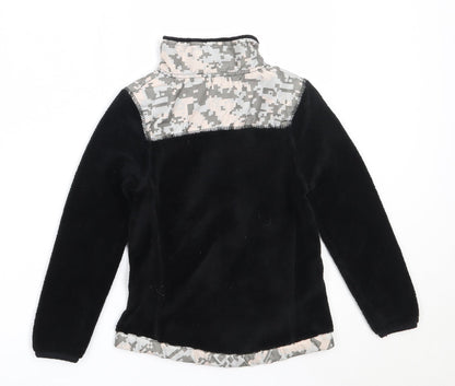 Pink Anie Girls Black   Jacket  Size 7-8 Years