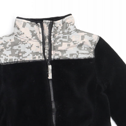 Pink Anie Girls Black   Jacket  Size 7-8 Years