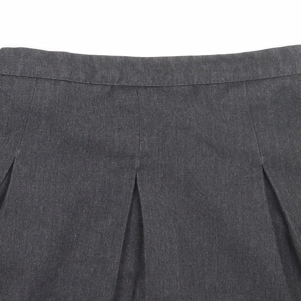 George Girls Grey  Polyester Flare Skirt Size 4-5 Years  Regular  - school