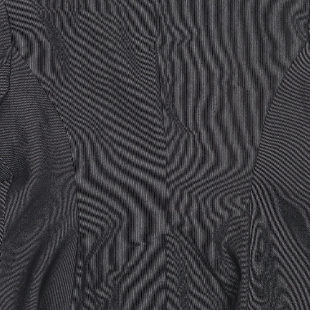 NEXT Womens Grey  Polyester Jacket Blazer Size 14