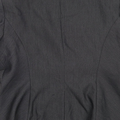 NEXT Womens Grey  Polyester Jacket Blazer Size 14