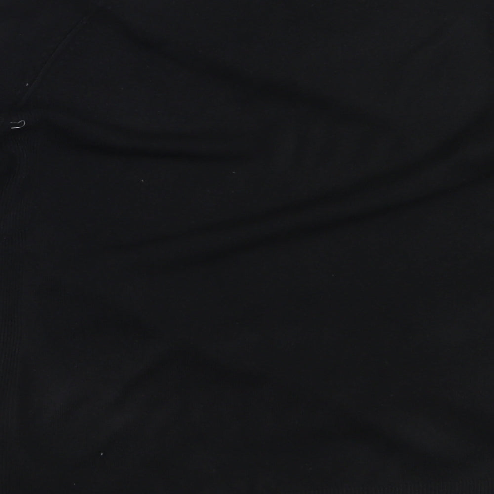 Primark Womens Black Round Neck  Acrylic Pullover Jumper Size L