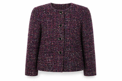 Marks & Spencer Womens Purple   Overcoat Coat Size 14