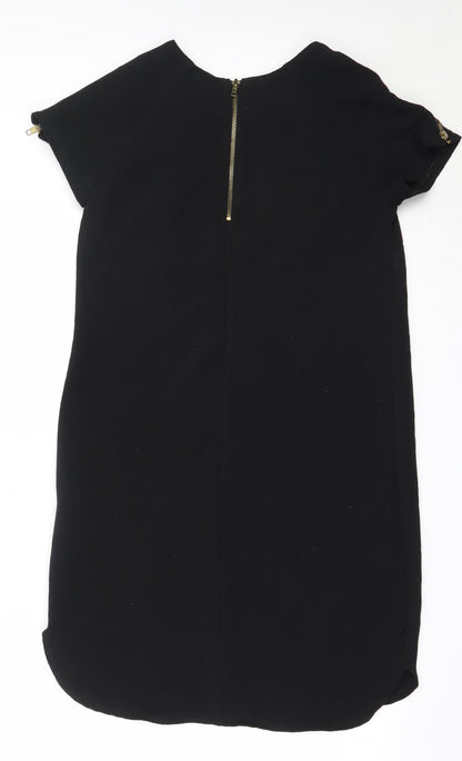 Atmosphere Womens Black  Polyester Shift  Size 8  Round Neck