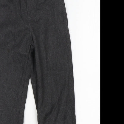 George Boys Grey  Polyester Dress Pants Trousers Size 6-7 Years  Regular