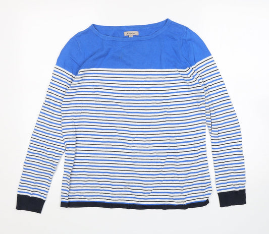 Womens UK Size M Ken Multicoloured Pullover Jumper