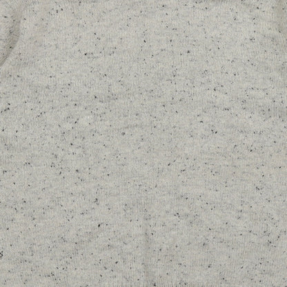 Cedar Wood State Mens Beige Crew Neck  Acrylic Pullover Jumper Size L