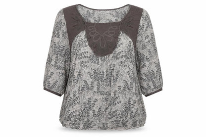 Womens UK Size 18 NEXT Grey Basic Blouse