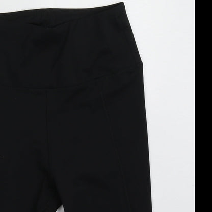 Primark Womens Black  Polyester Sweat Shorts Size 6 L10 in Regular